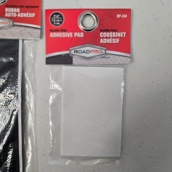 Roadpro Hook and Loop Self Adhesive Tape Lot RP-2X1V 1"x2" & RP-239 2"x6" NEW - Picture 3 of 5
